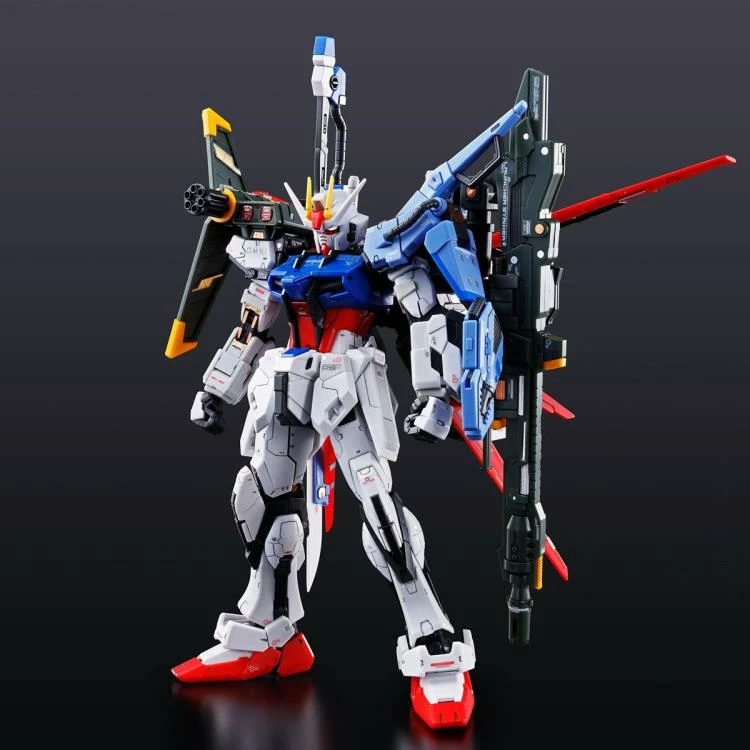 Gundam 1/144 RG GAT-X105+AQM/E-YM1 Perfect Strike Seed Model Kit Bandai Exclusive 3 Gundam 1/144 RG GAT-X105+AQM/E-YM1 Perfect Strike Seed Model Kit Bandai Exclusive - Image 3