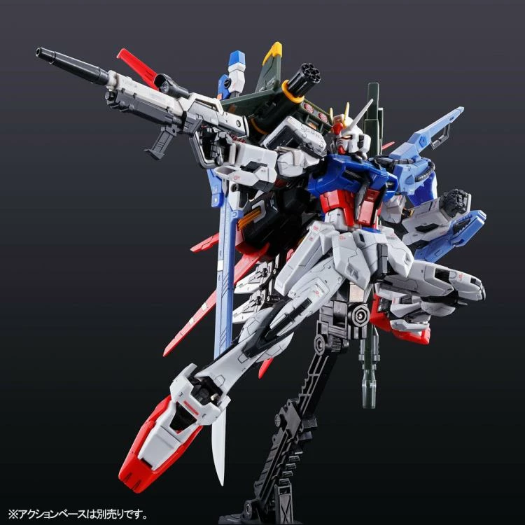 Gundam 1/144 RG GAT-X105+AQM/E-YM1 Perfect Strike Seed Model Kit Bandai Exclusive 2 Gundam 1/144 RG GAT-X105+AQM/E-YM1 Perfect Strike Seed Model Kit Bandai Exclusive - Image 2