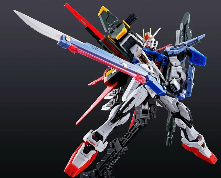 Gundam 1/144 RG GAT-X105+AQM/E-YM1 Perfect Strike Seed Model Kit Bandai Exclusive 8 Gundam 1/144 RG GAT-X105+AQM/E-YM1 Perfect Strike Seed Model Kit Bandai Exclusive - Image 8