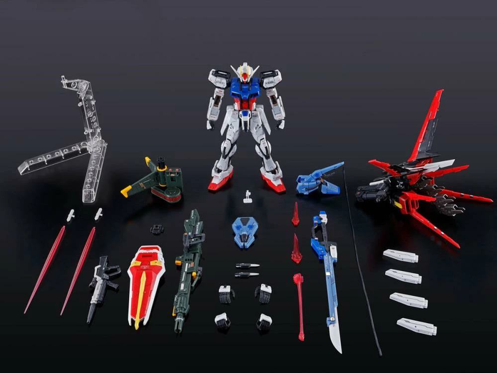 Gundam 1/144 RG GAT-X105+AQM/E-YM1 Perfect Strike Seed Model Kit Bandai Exclusive 1 Gundam 1/144 RG GAT-X105+AQM/E-YM1 Perfect Strike Seed Model Kit Bandai Exclusive