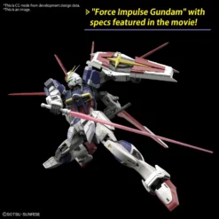 Bandai Gundam 1/144 RG #XX Seed Freedom Force Impulse Gundam Spec II Model Kit -Bandai Sales RG force impulse gundam 03 en