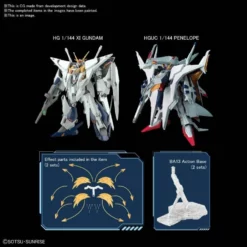 Bandai Gundam 1/144 HGUC Hathaway's Flash Xi Gundam Vs. Penelope Model Kit 8 Bandai Gundam 1/144 HGUC Hathaway's Flash Xi Gundam Vs. Penelope Model Kit -Bandai Sales XiPeneloped