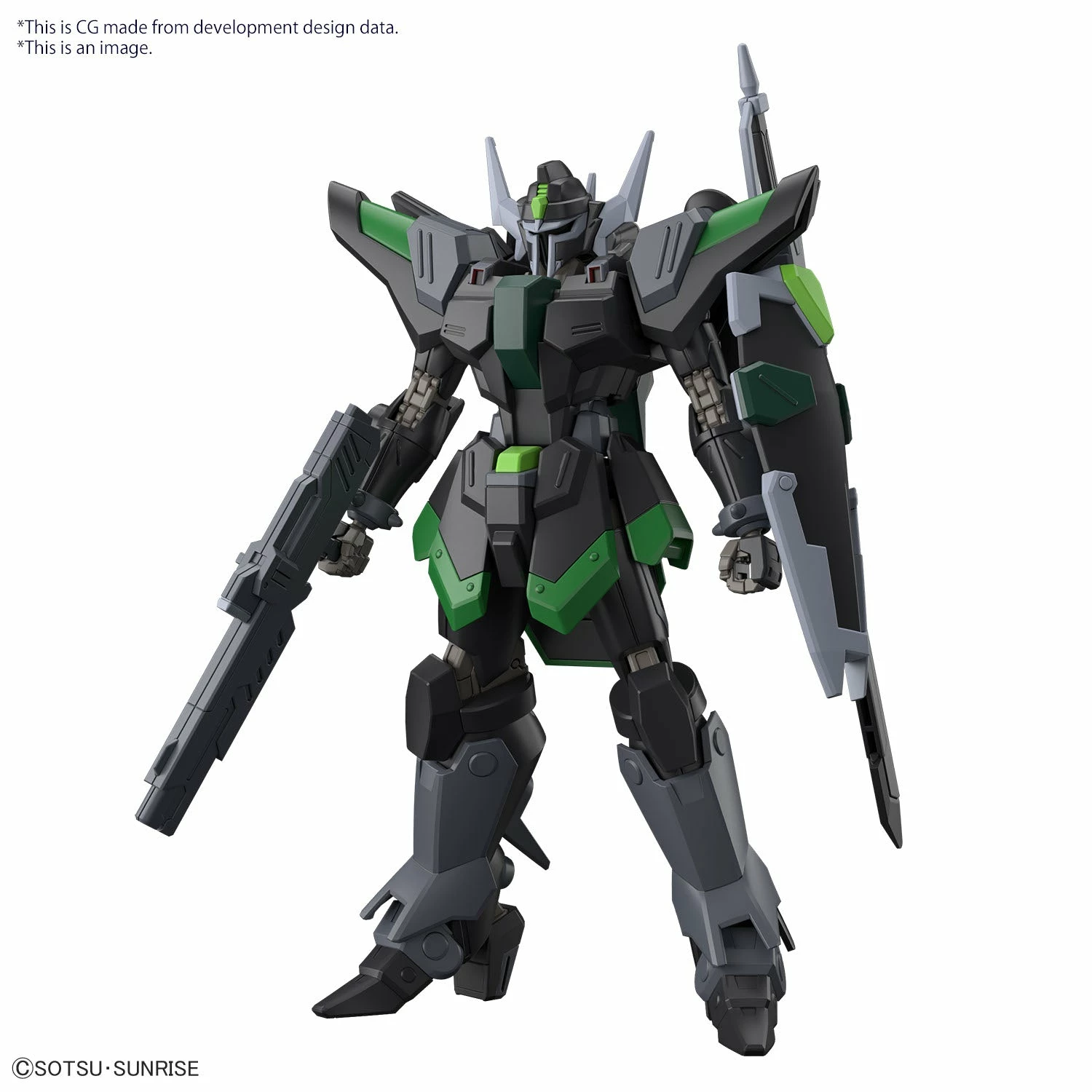 Bandai Gundam 1/144 Seed Freedom #XX Black Knight Squad Rud-ro.A (Tentative) Model Kit 1 Bandai Gundam 1/144 Seed Freedom #XX Black Knight Squad Rud-ro.A (Tentative) Model Kit