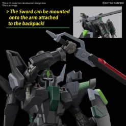 Bandai Gundam 1/144 Seed Freedom #XX Black Knight Squad Rud-ro.A (Tentative) Model Kit 12 Bandai Gundam 1/144 Seed Freedom #XX Black Knight Squad Rud-ro.A (Tentative) Model Kit -Bandai Sales hg black knight squad rud ro.a 05 en