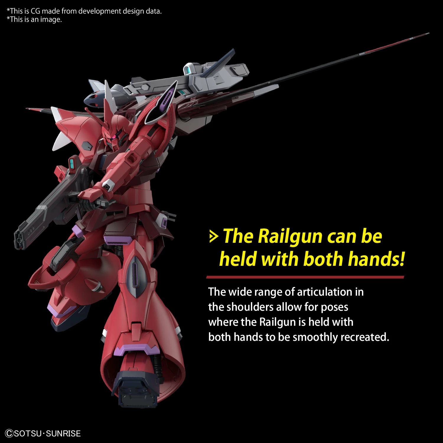 Bandai Gundam 1/144 Seed Freedom #XX Gelgoog Menace (Tentative) Model Kit 4 Bandai Gundam 1/144 Seed Freedom #XX Gelgoog Menace (Tentative) Model Kit - Image 4
